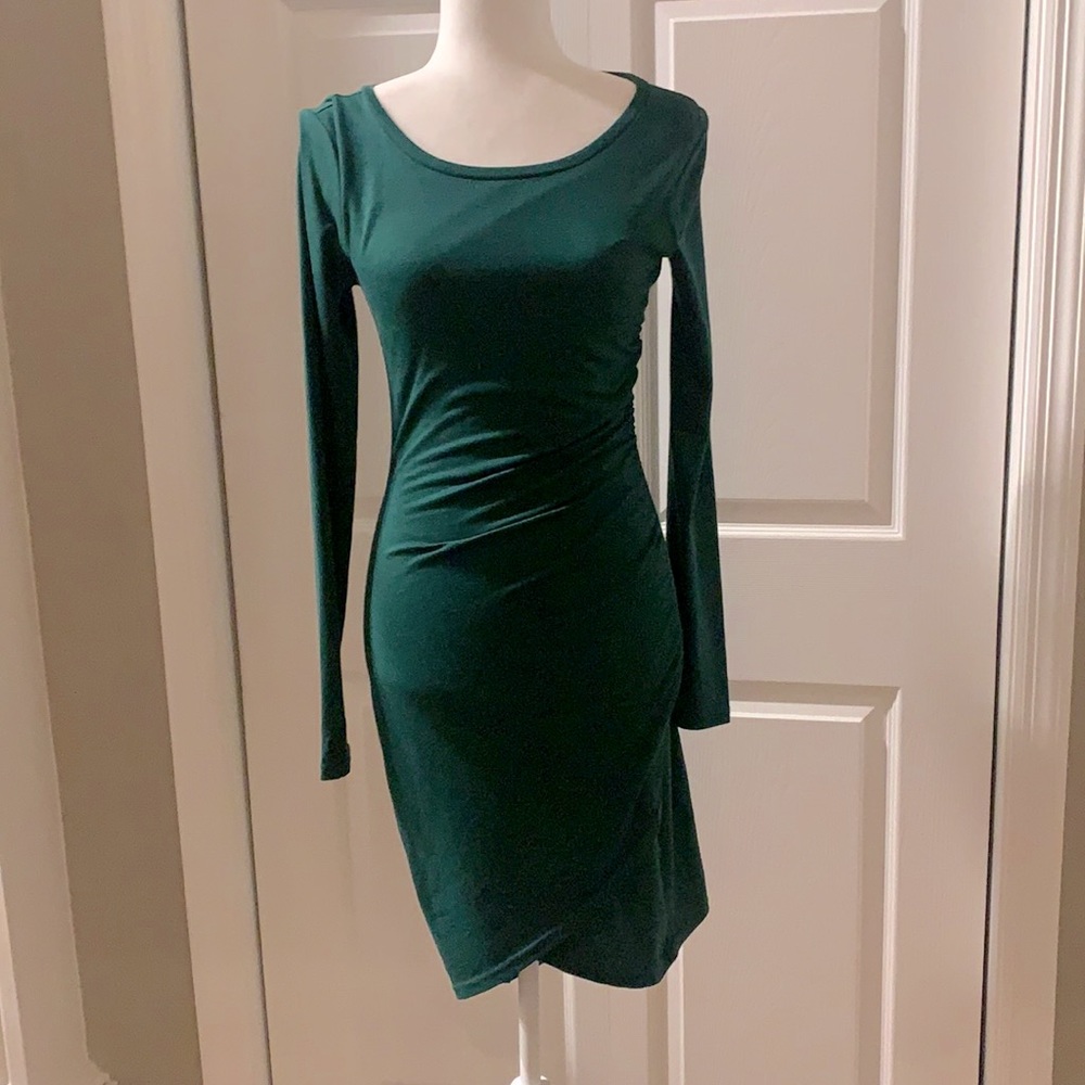 LEITH Jade Green Dress from Nordstrom
